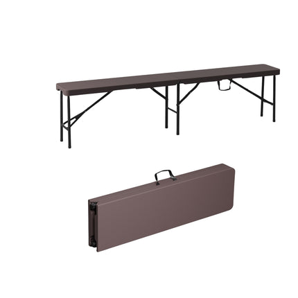 Folding garden table