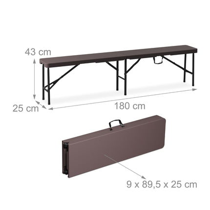 Folding garden table