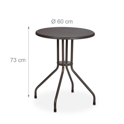 Table de jardin pliante