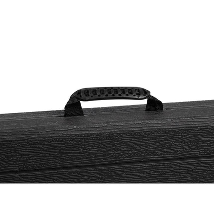 Klappbarer Gartentisch schwarz 180cm