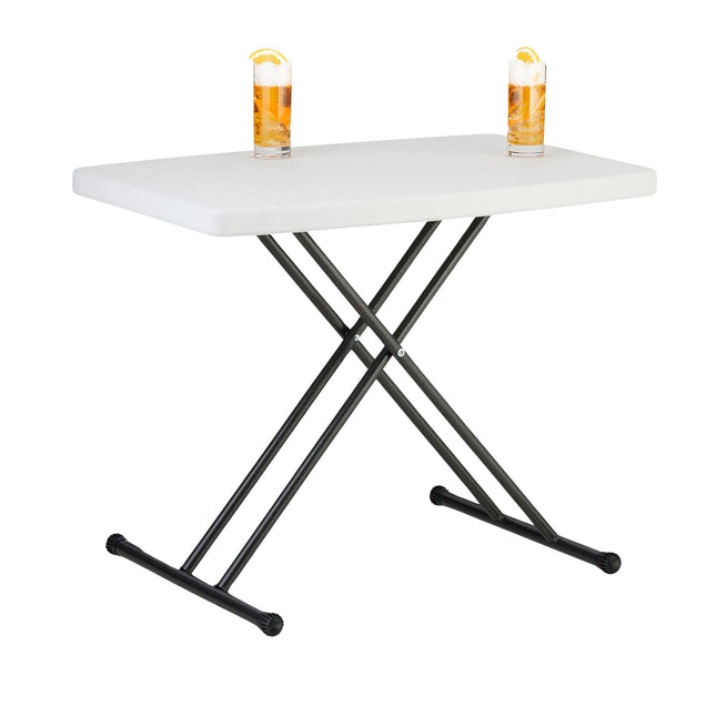 Klappbarer Gartentisch, höhenverstellbar