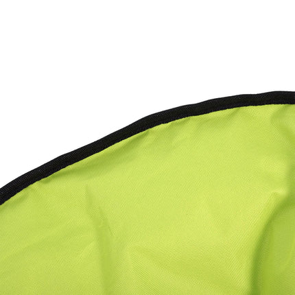 Folding outdoor camping chair, padded up to 120 kg, yellow