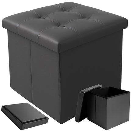 Faltpouf Grau 25780