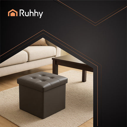 Faltpouf Grau 25780