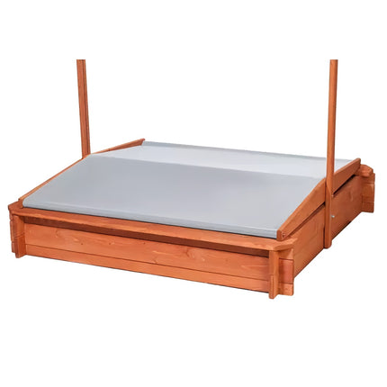 Folding sandbox with roof 24215