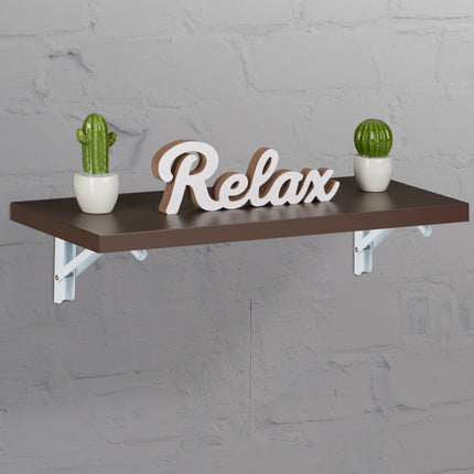 Folding shelf supports set of 4