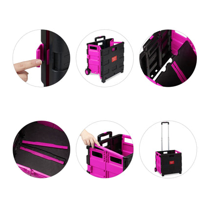Folding shopping cart