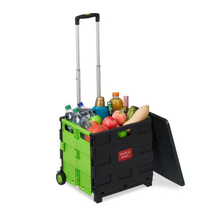 Zusammenklappbarer Einkaufswagen