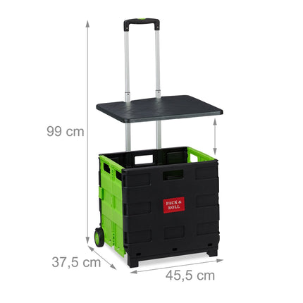 Zusammenklappbarer Einkaufswagen