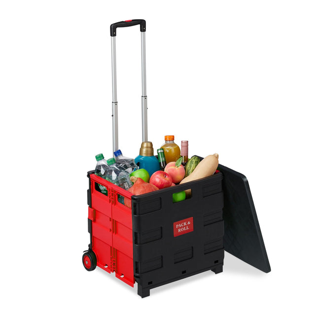 Zusammenklappbarer Einkaufswagen