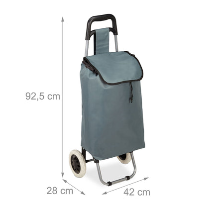Zusammenklappbarer Einkaufswagen