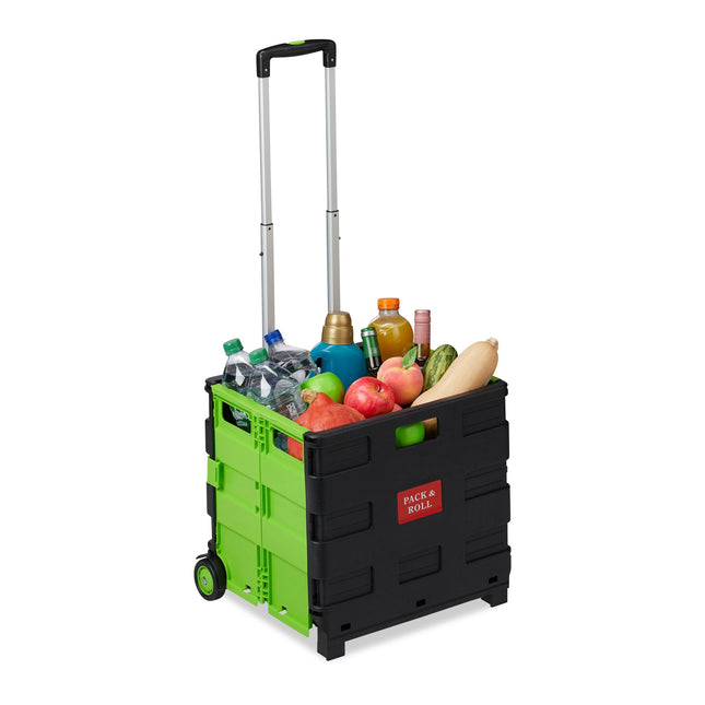 Zusammenklappbarer Einkaufswagen