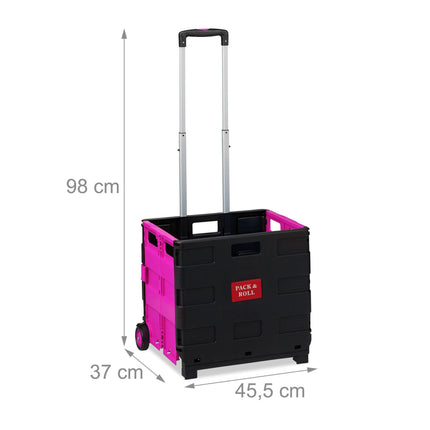 Folding shopping cart