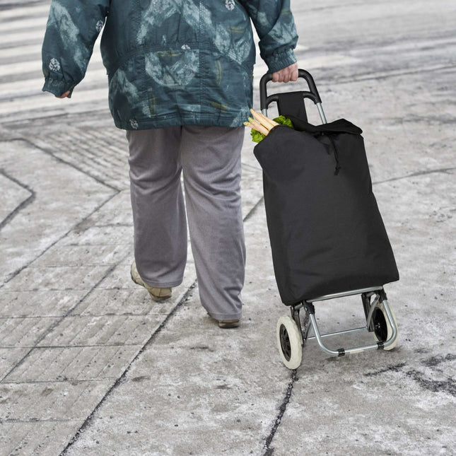Zusammenklappbarer Einkaufswagen