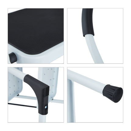 Folding stepladder, 2 steps