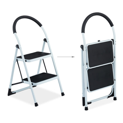 Folding stepladder, 2 steps