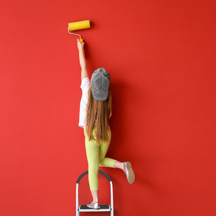 Folding stepladder, 2 steps