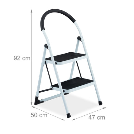 Folding stepladder, 2 steps