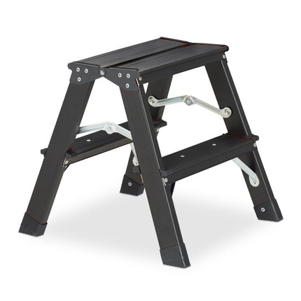 Klappbare Trittleiter aus Aluminium
