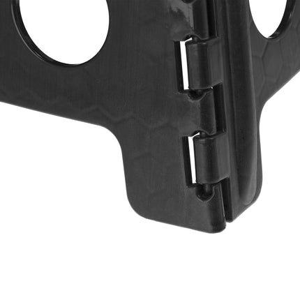 Folding stool XL black