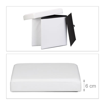Folding stool artificial leather