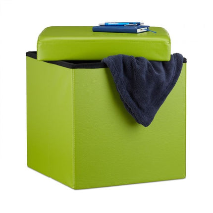 Folding stool artificial leather