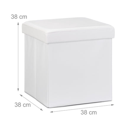 Folding stool artificial leather