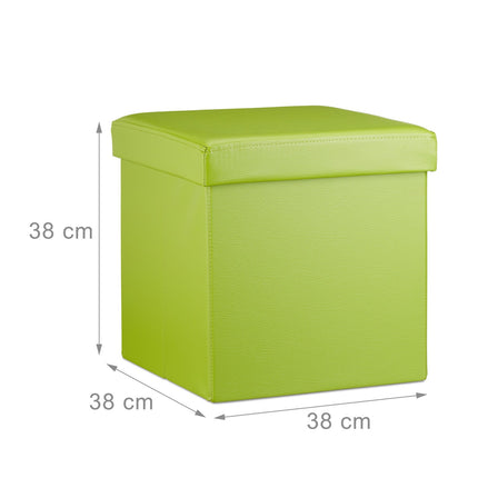 Folding stool artificial leather