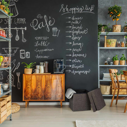 Folding stool with backrest