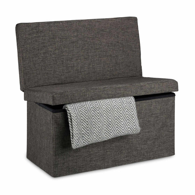 Klapphocker mit Rückenlehne L