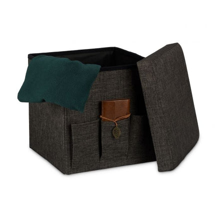 Folding stool with pockets Linne