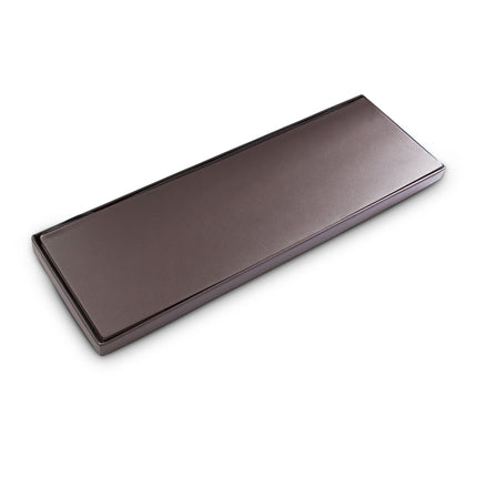Folding storage bench in artificial leather