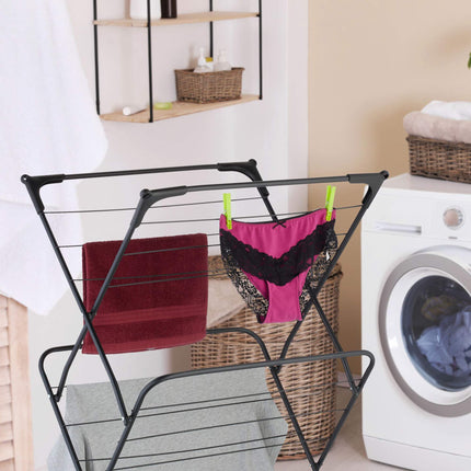 Folding tower clothes horse