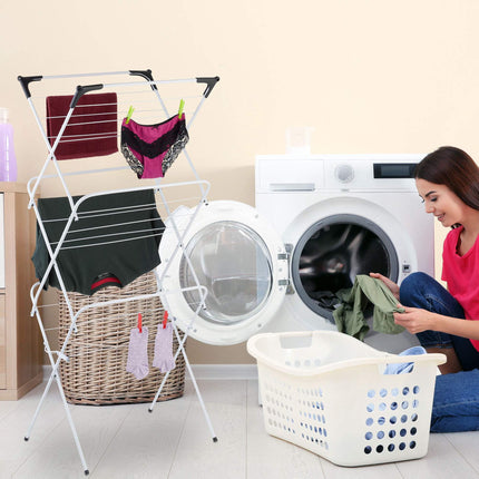 Folding tower clothes horse
