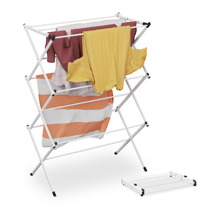 Folding tower clothes horse