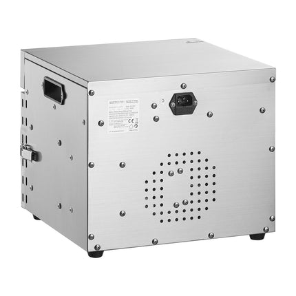 Food Dehydrator, 6 Stainless Trays, 400W, 24H Timer