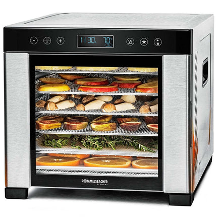 Food Dehydrator, Adjustable Temperature, 5 Trays