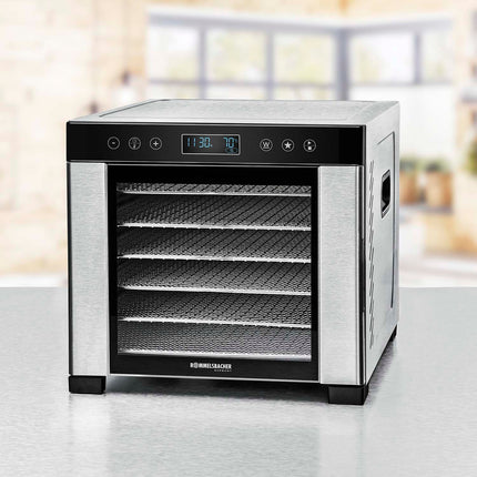 Food Dehydrator, Adjustable Temperature, 5 Trays