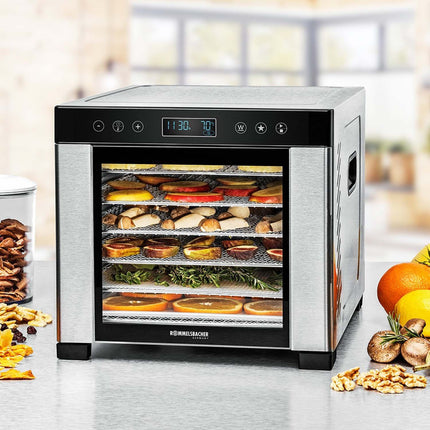 Food Dehydrator, Adjustable Temperature, 5 Trays
