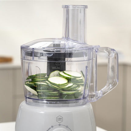 Küchenmaschine – 2,4L, Grau, 500W, Multifunktion