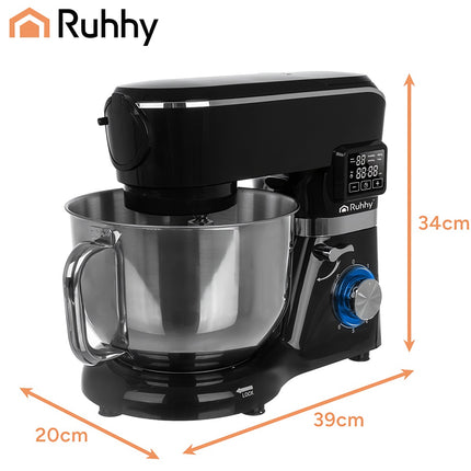 Küchenmaschine mit beheizter Schüssel und Mixer-Kombination