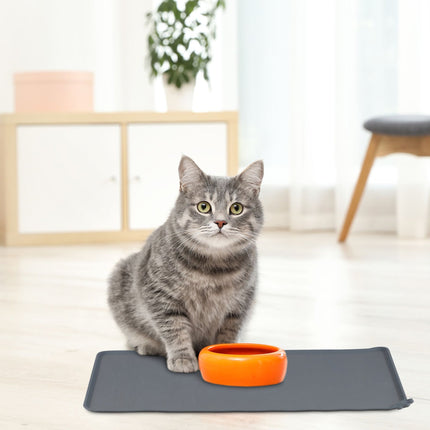 Food bowl coasters in silicone