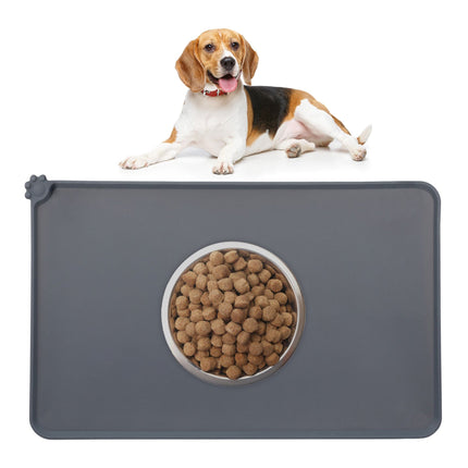 Food bowl coasters in silicone