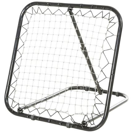 Fußball-Kickback-Rebounder, verstellbare Stufen, 78x84x65 cm
