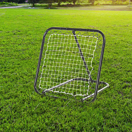 Fußball-Kickback-Rebounder, verstellbare Stufen, 78x84x65 cm