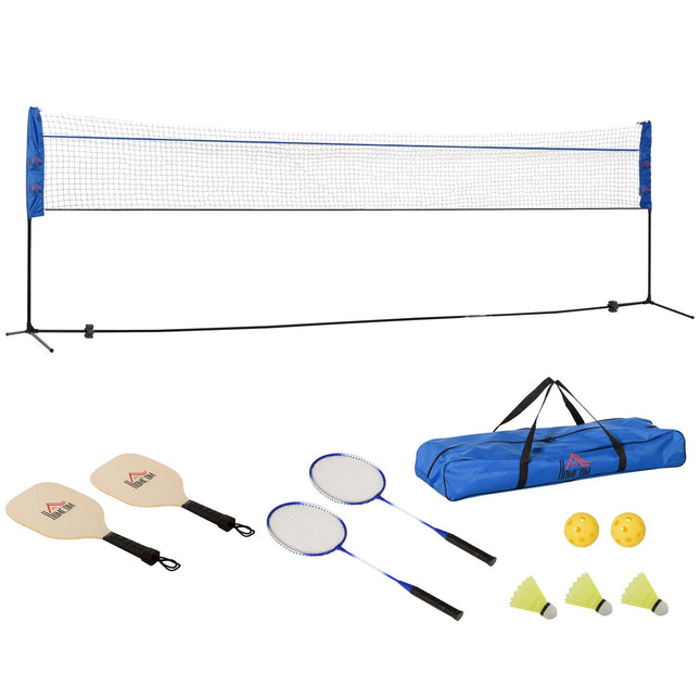 Fußball Rebounderwand, Verstellbarer Stahlrahmen, Schwarz