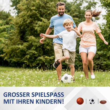 Verstellbares doppelseitiges Fußball-Rebounder-Netz, Stahl, 100x95x90 cm