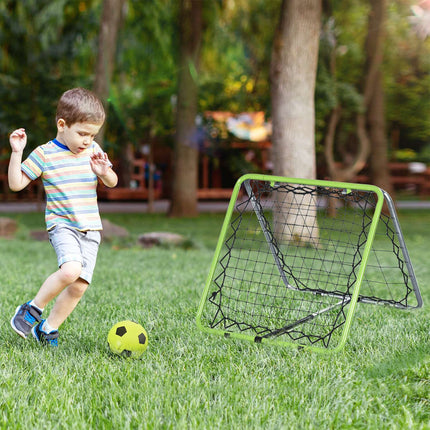 Verstellbares doppelseitiges Rebounder-Netz aus Metall für den Sport