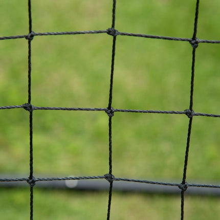 Fußball Rebounder Torwand, Metall & PE, 96x80x96 cm