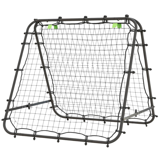 Football Rebounder Net - Double sided, adjustable steel